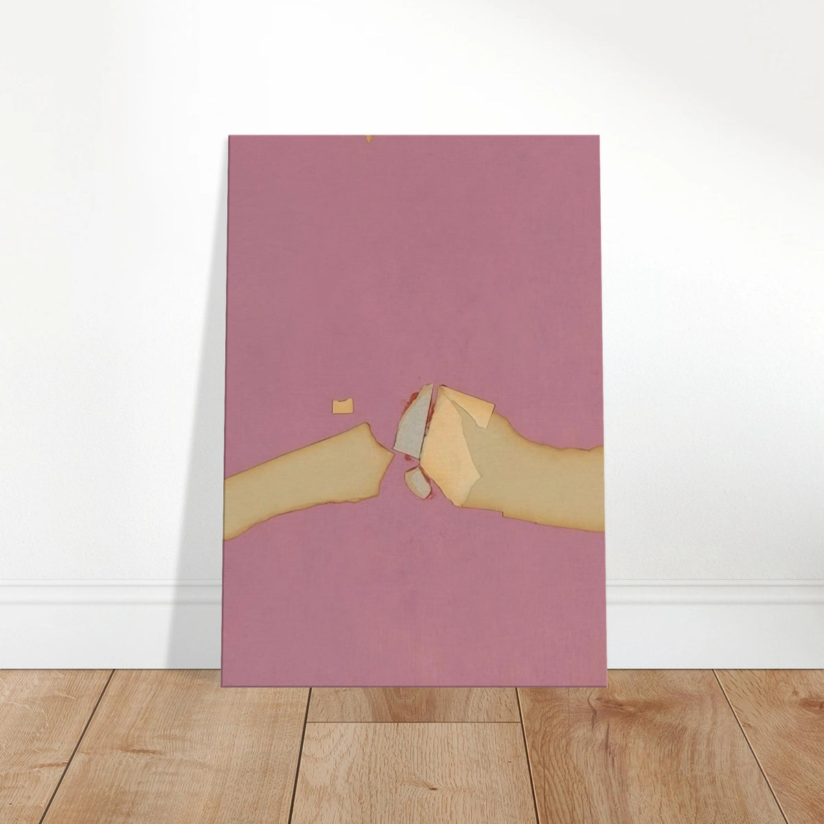 Composition on Red Ground - 1953 Canvas | Nicolas de Stael Canvas | Nicolas De Stael Shop