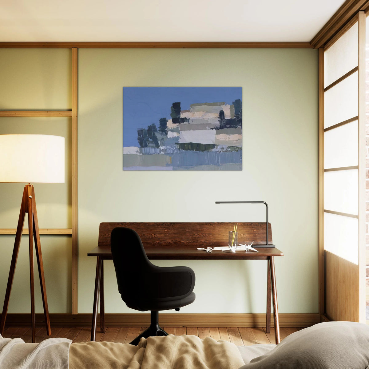 Ménerbes - Art Informel Canvas | Nicolas de Stael Canvas | Nicolas De Stael Shop