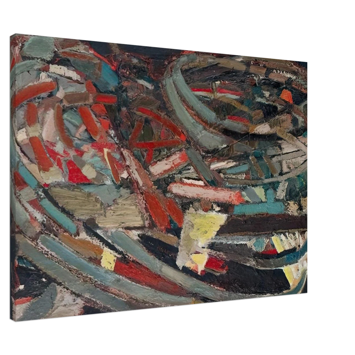 Composition - 1947 Canvas | Nicolas de Stael Canvas | Nicolas De Stael Shop