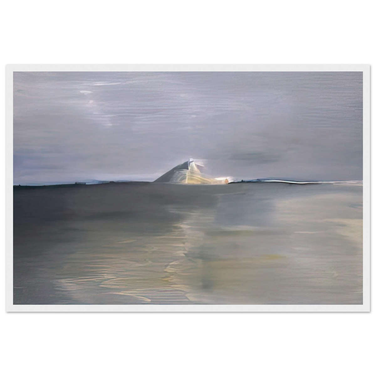 Marine au cap - Lyrical Abstraction Framed Poster | Nicolas de Stael Framed Prints Wall Art | Nicolas De Stael Shop