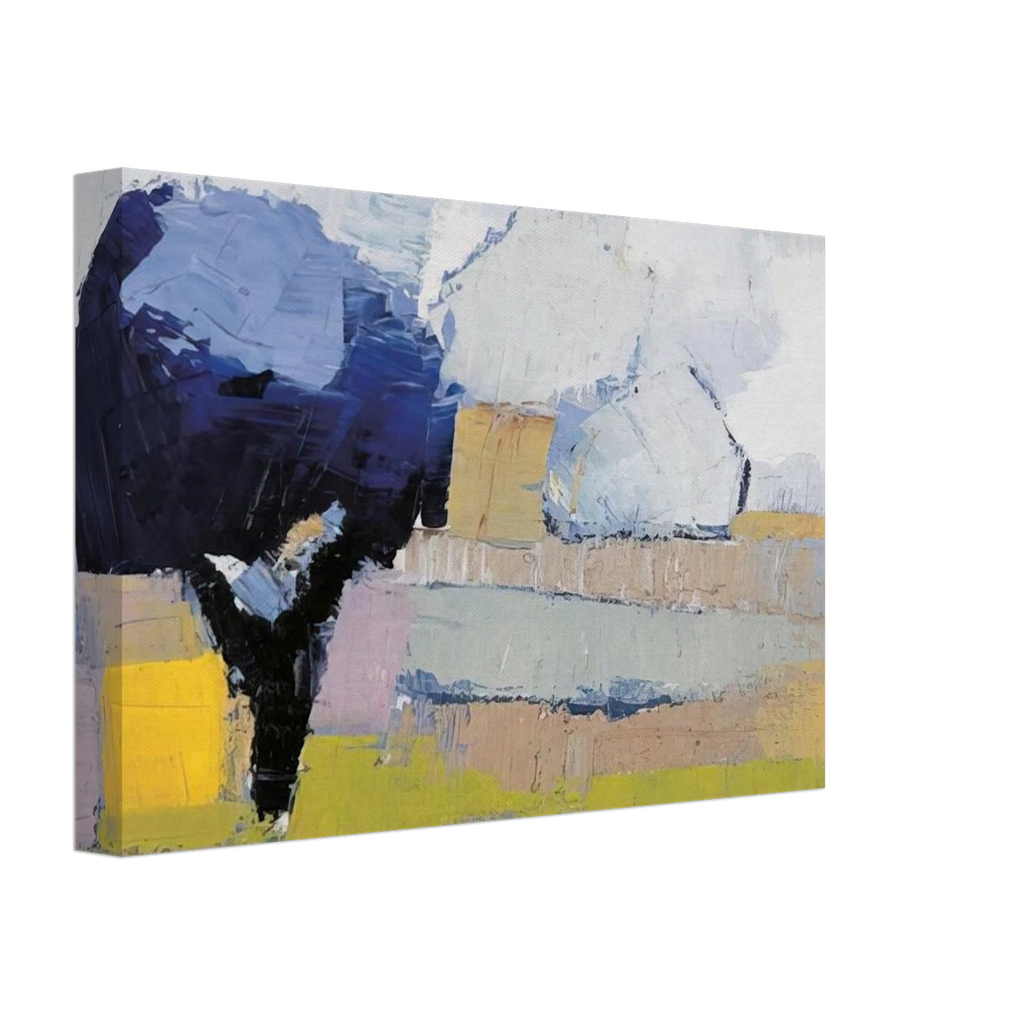 Paysage de Provence - Art Informel Canvas | Nicolas de Stael Canvas | Nicolas De Stael Shop