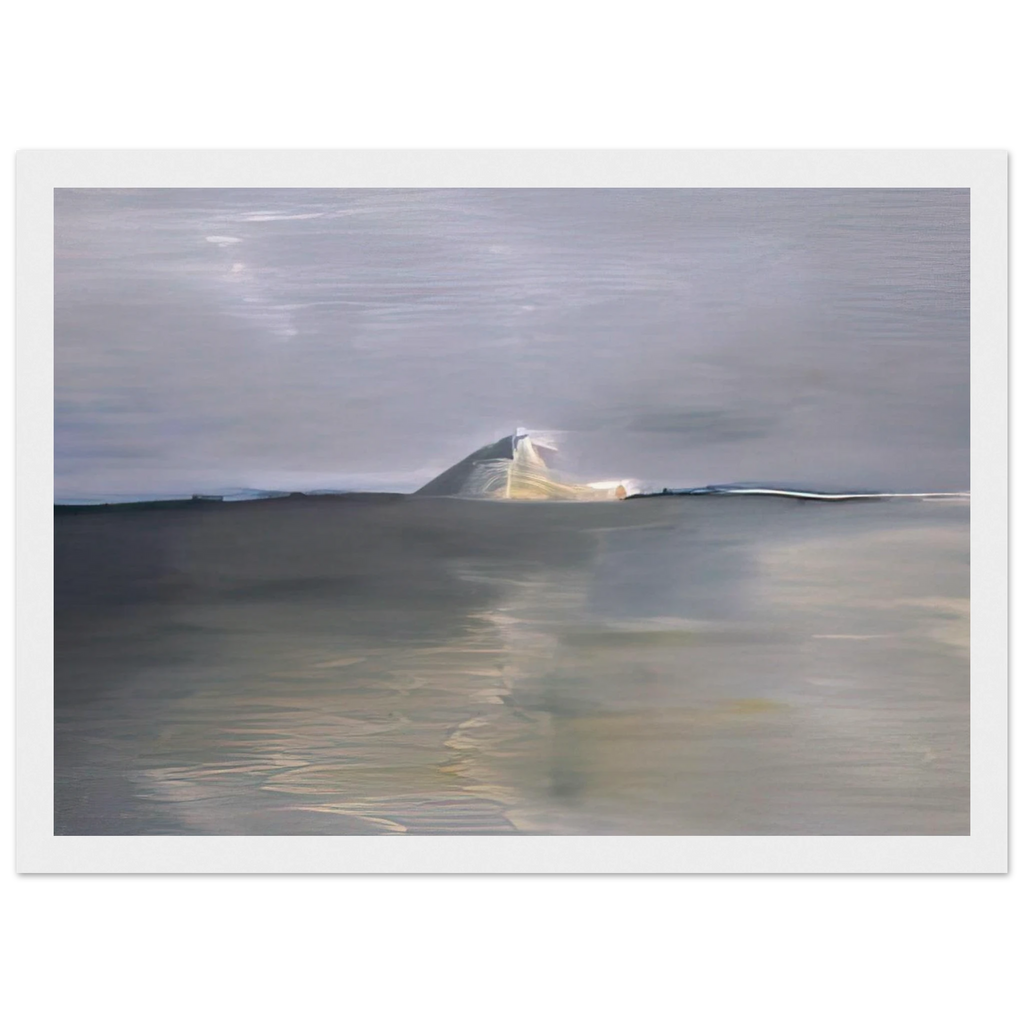 Marine au cap - Lyrical Abstraction Framed Poster | Nicolas de Stael Framed Prints Wall Art | Nicolas De Stael Shop