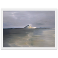 Marine au cap - Lyrical Abstraction Framed Poster | Nicolas de Stael Framed Prints Wall Art | Nicolas De Stael Shop