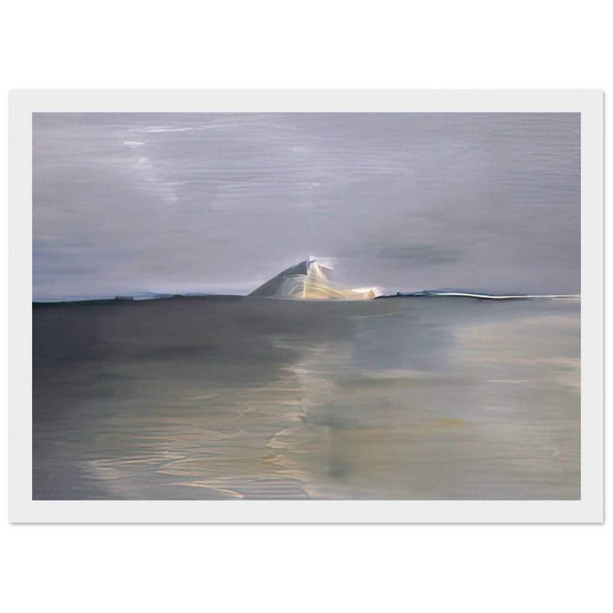 Marine au cap - Lyrical Abstraction Framed Poster | Nicolas de Stael Framed Prints Wall Art | Nicolas De Stael Shop