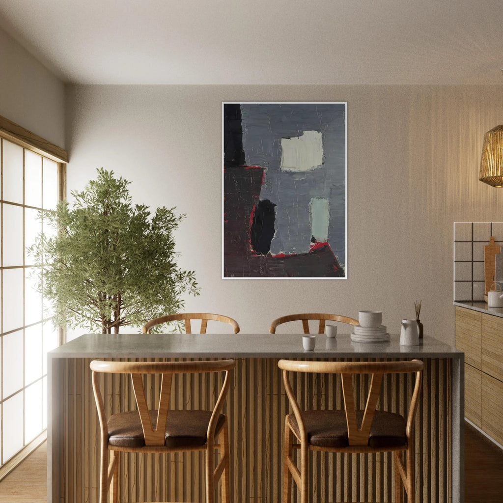 Composition - 1950 Framed Poster | Nicolas de Stael Framed Prints Wall Art | Nicolas De Stael Shop