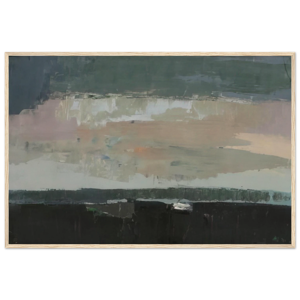 Gentilly - 1952 Framed Poster | Nicolas de Stael Framed Prints Wall Art | Nicolas De Stael Shop