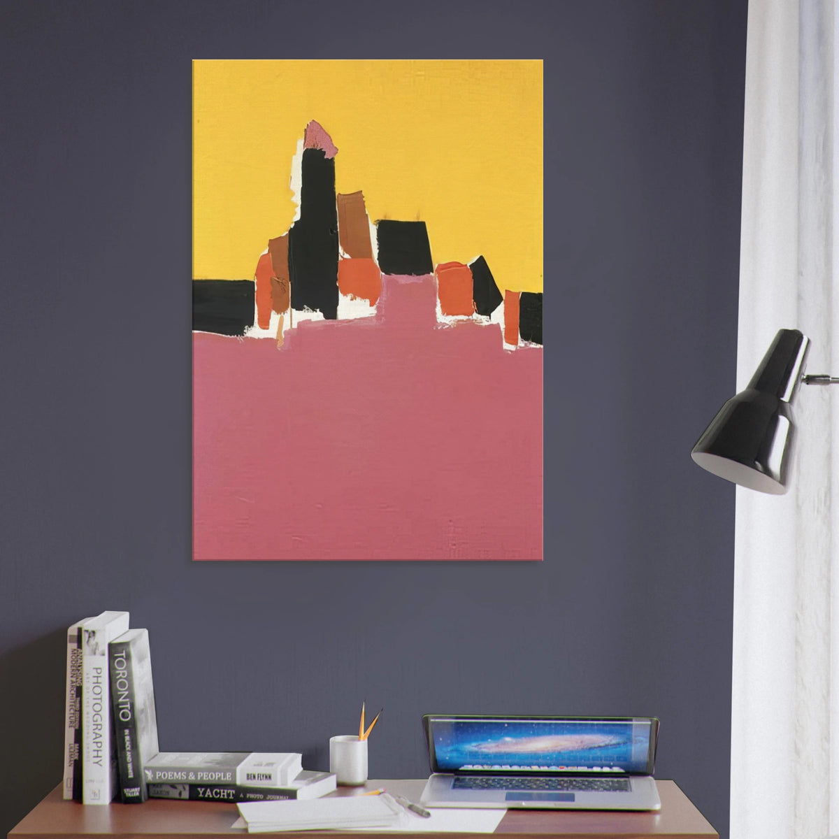 Syracuse - Lyrical Abstraction Canvas | Nicolas de Stael Canvas | Nicolas De Stael Shop