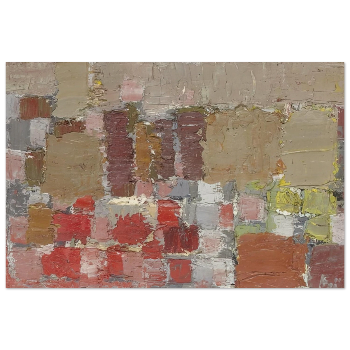 Composition - Art Informel Poster | Nicolas de Stael Poster | Nicolas De Stael Shop