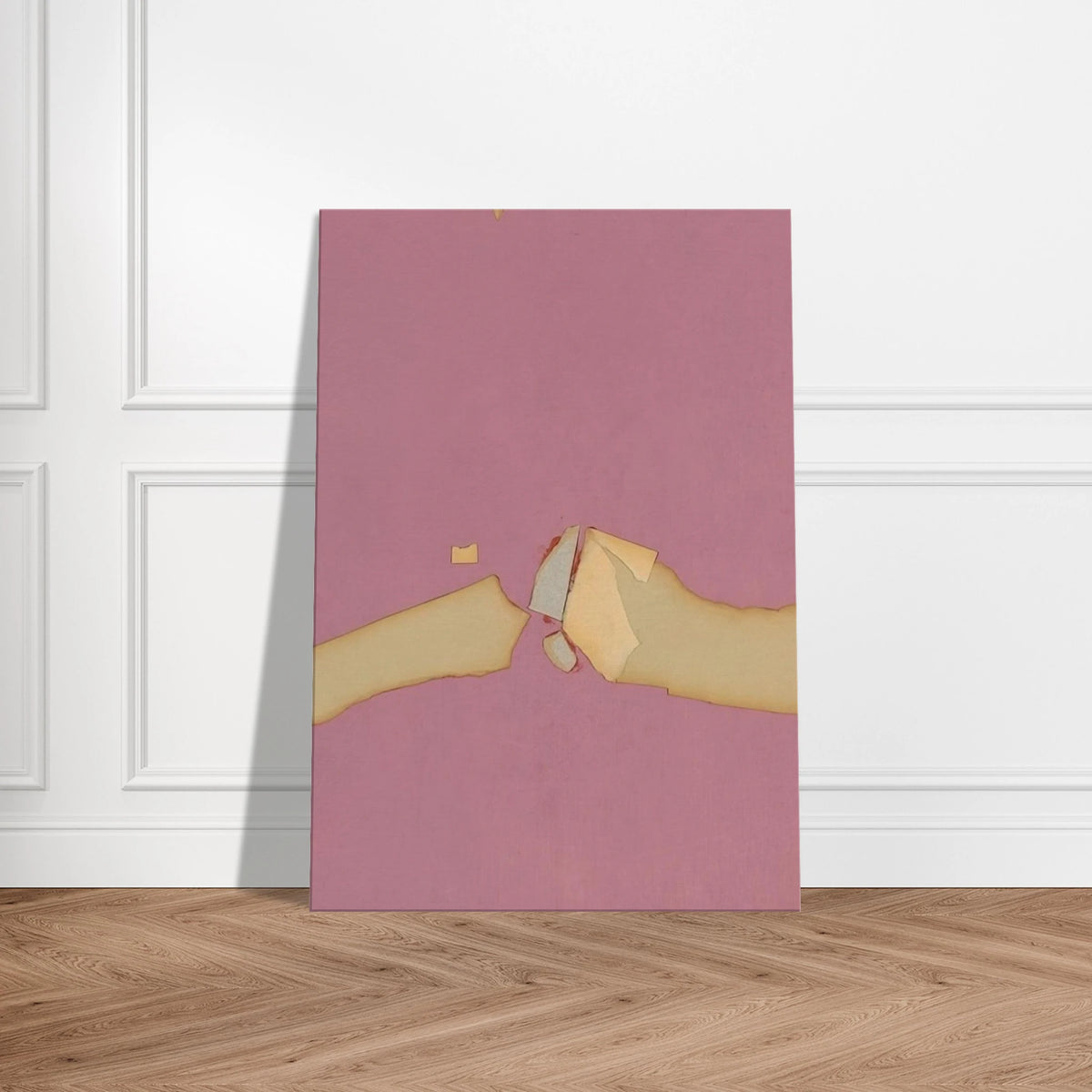 Composition on Red Ground - 1953 Canvas | Nicolas de Stael Canvas | Nicolas De Stael Shop
