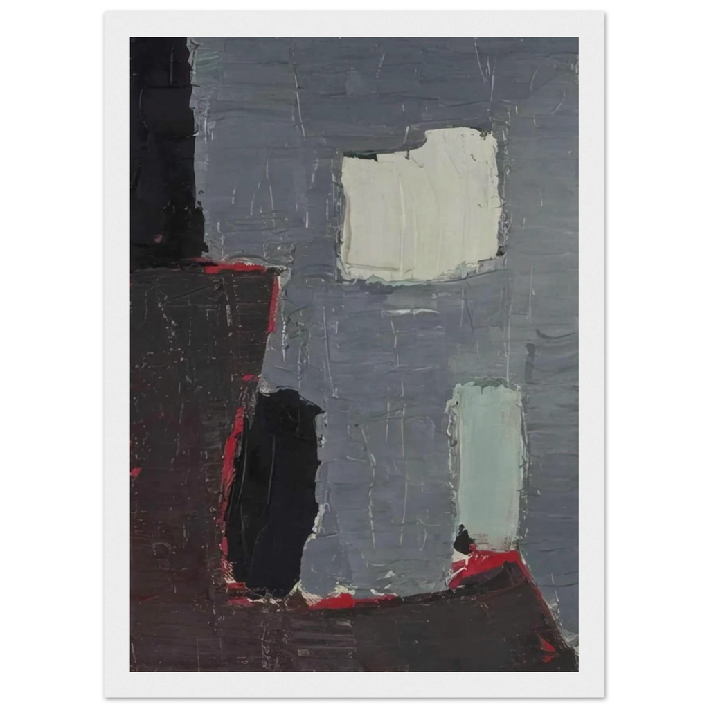 Composition - 1950 Framed Poster | Nicolas de Stael Framed Prints Wall Art | Nicolas De Stael Shop