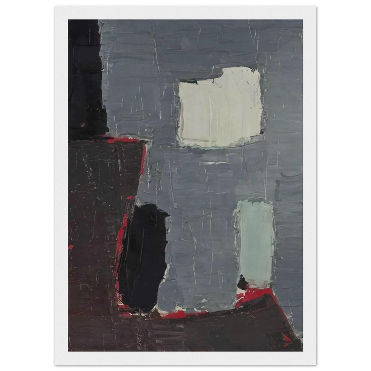Composition - 1950 Framed Poster | Nicolas de Stael Framed Prints Wall Art | Nicolas De Stael Shop