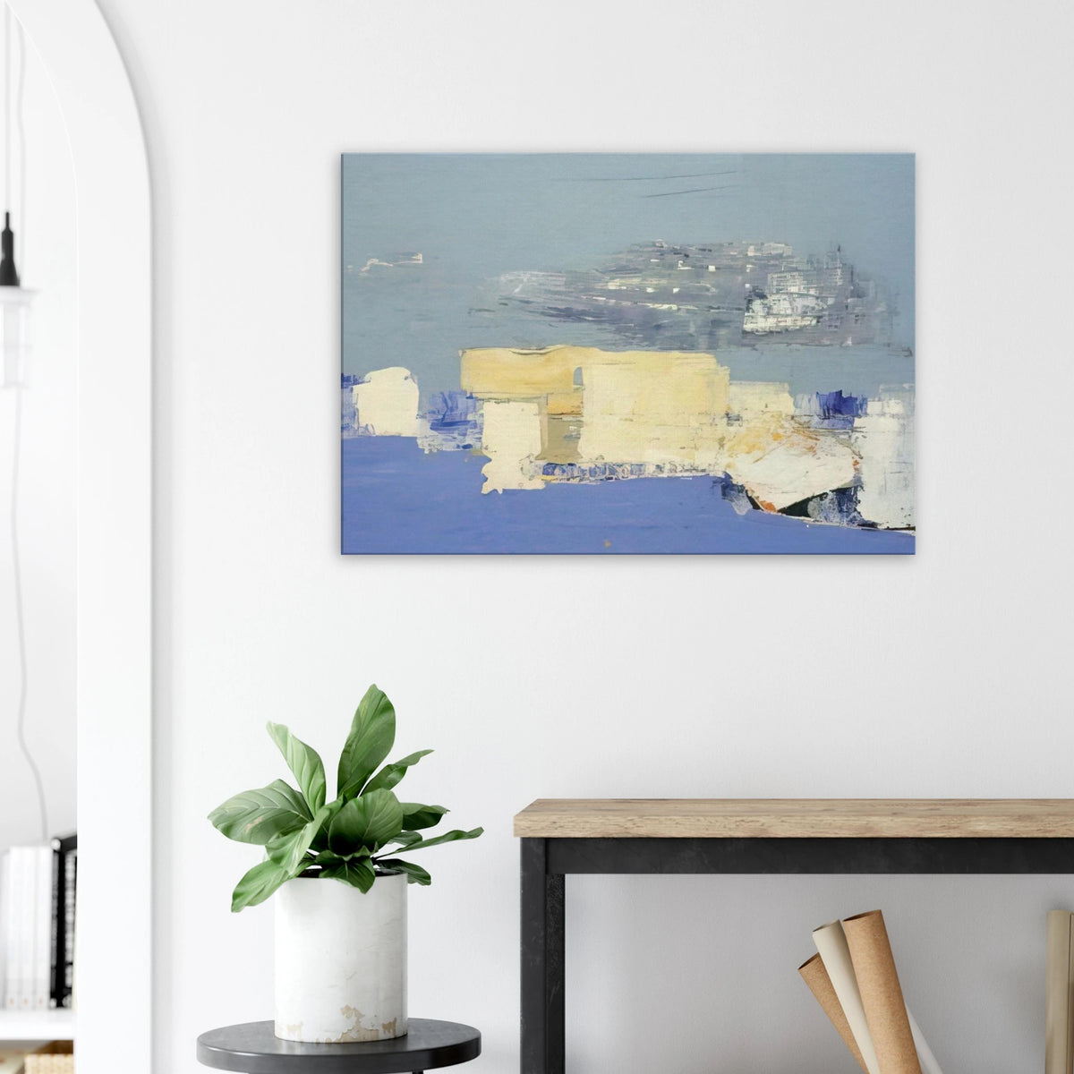 Paysage méditerranéen - Art Informel Canvas | Nicolas de Stael Canvas | Nicolas De Stael Shop