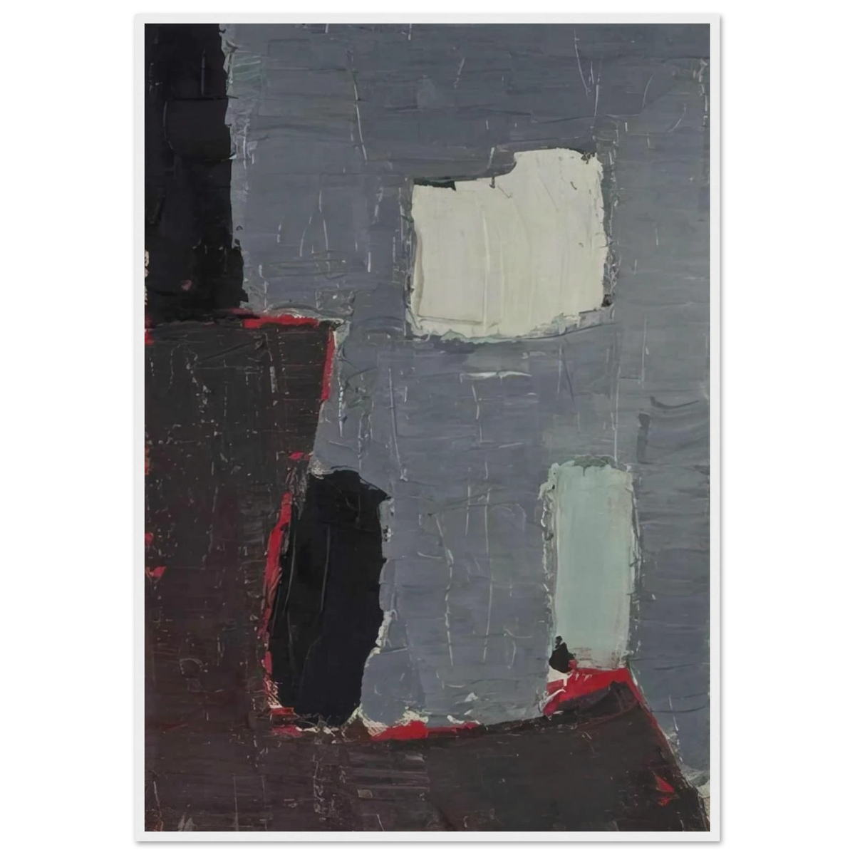 Composition - 1950 Framed Poster | Nicolas de Stael Framed Prints Wall Art | Nicolas De Stael Shop
