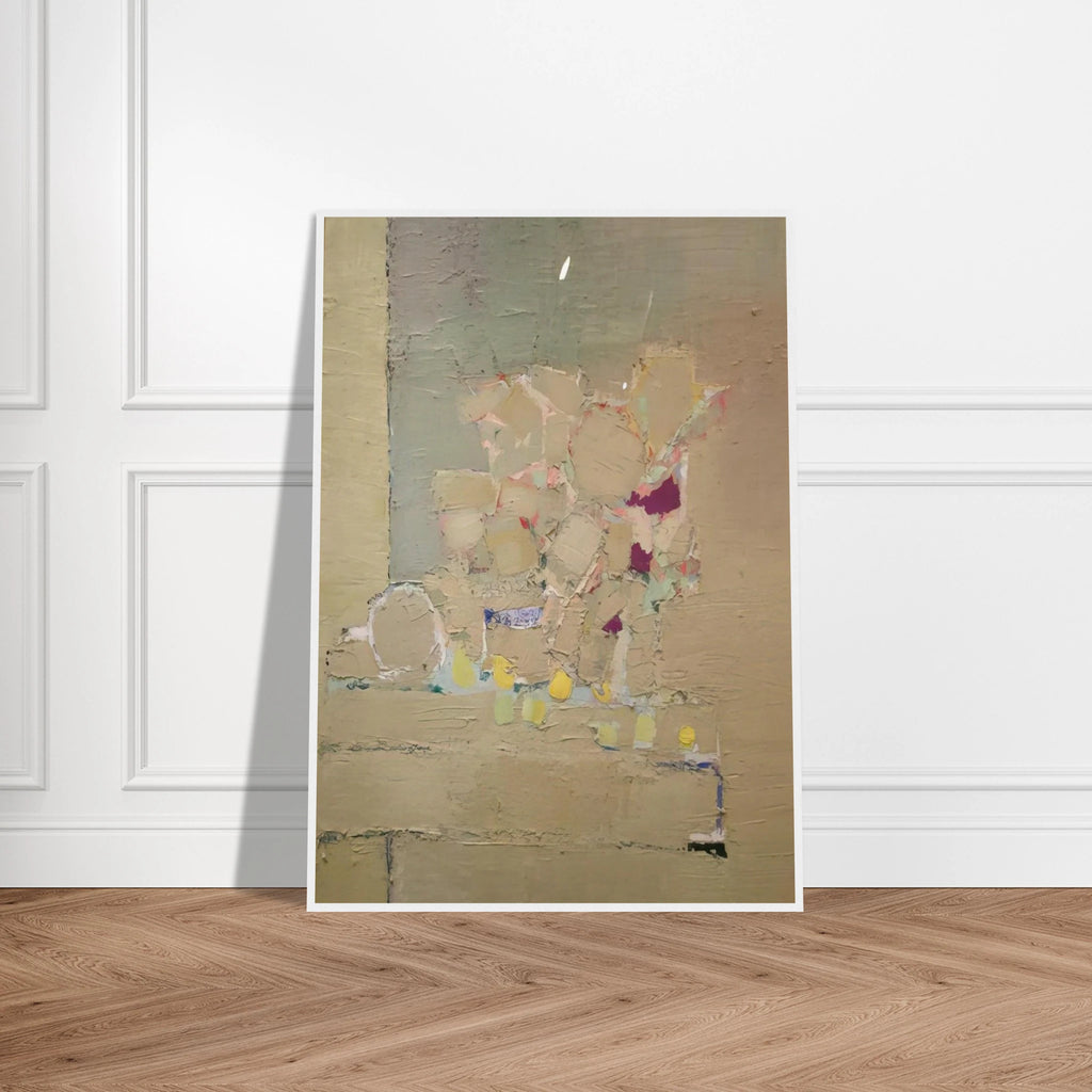 Flowers - 1953 Framed Poster | Nicolas de Stael Framed Prints Wall Art | Nicolas De Stael Shop
