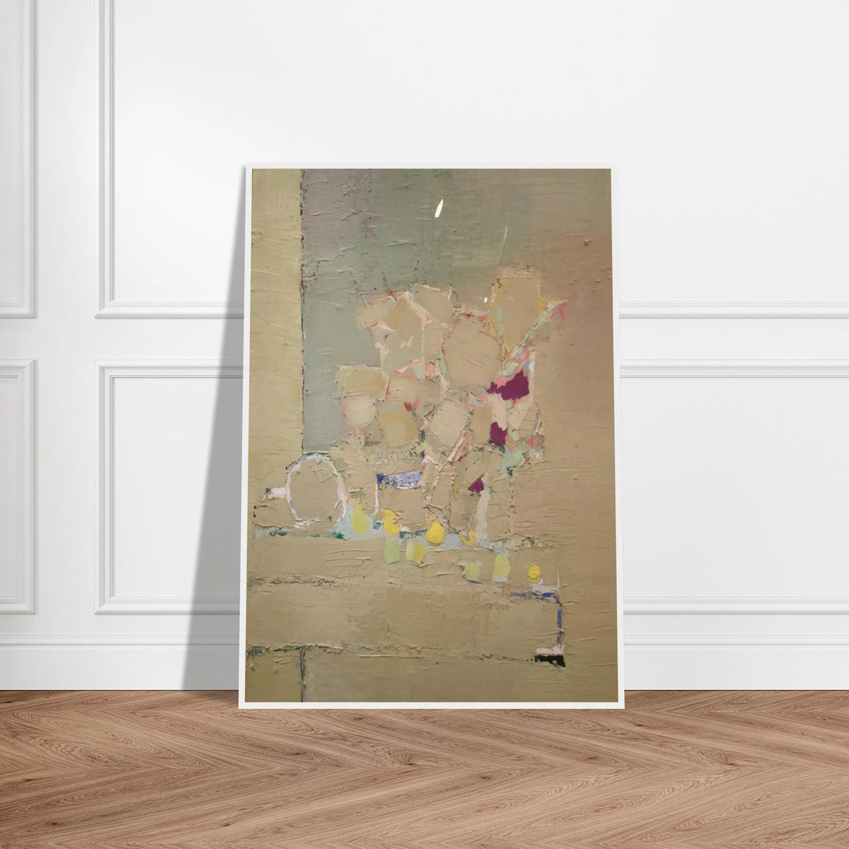 Flowers - 1953 Framed Poster | Nicolas de Stael Framed Prints Wall Art | Nicolas De Stael Shop