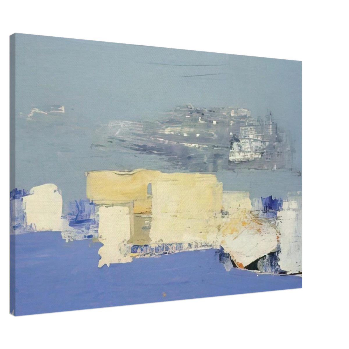 Paysage méditerranéen - Art Informel Canvas | Nicolas de Stael Canvas | Nicolas De Stael Shop