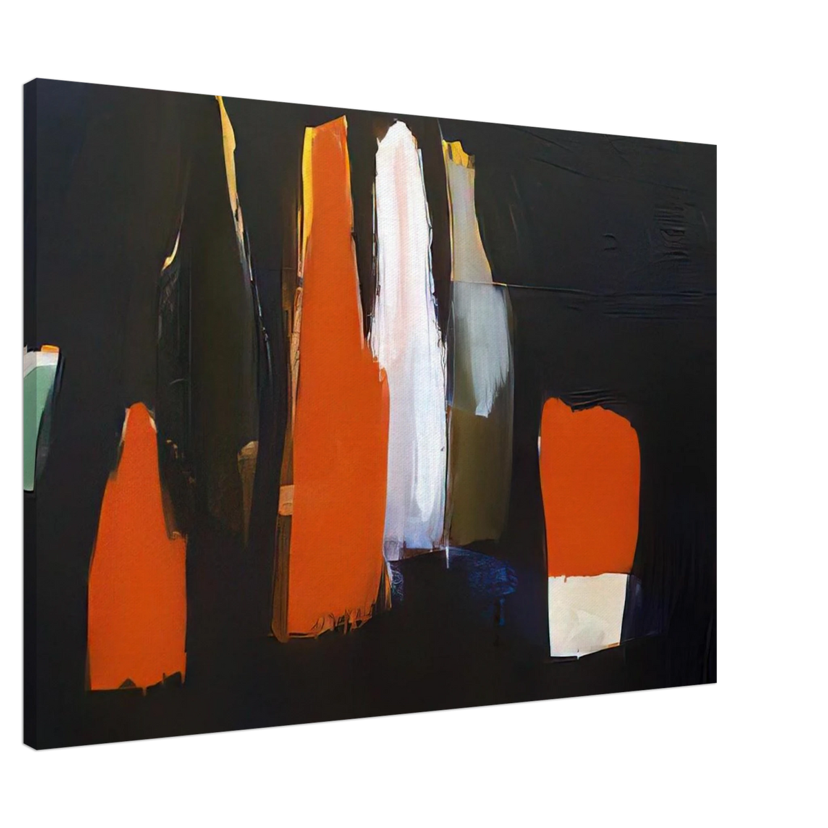 Bouteilles - Art Informel Canvas | Nicolas de Stael Canvas | Nicolas De Stael Shop