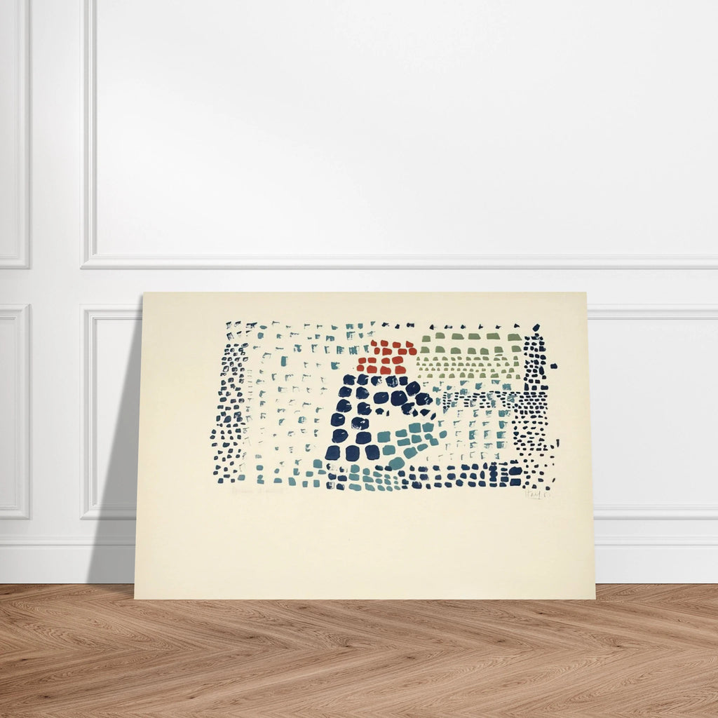 Study in Colour No. 1 Woimant Staël 93 - Art Informel Poster | Nicolas de Stael Poster | Nicolas De Stael Shop
