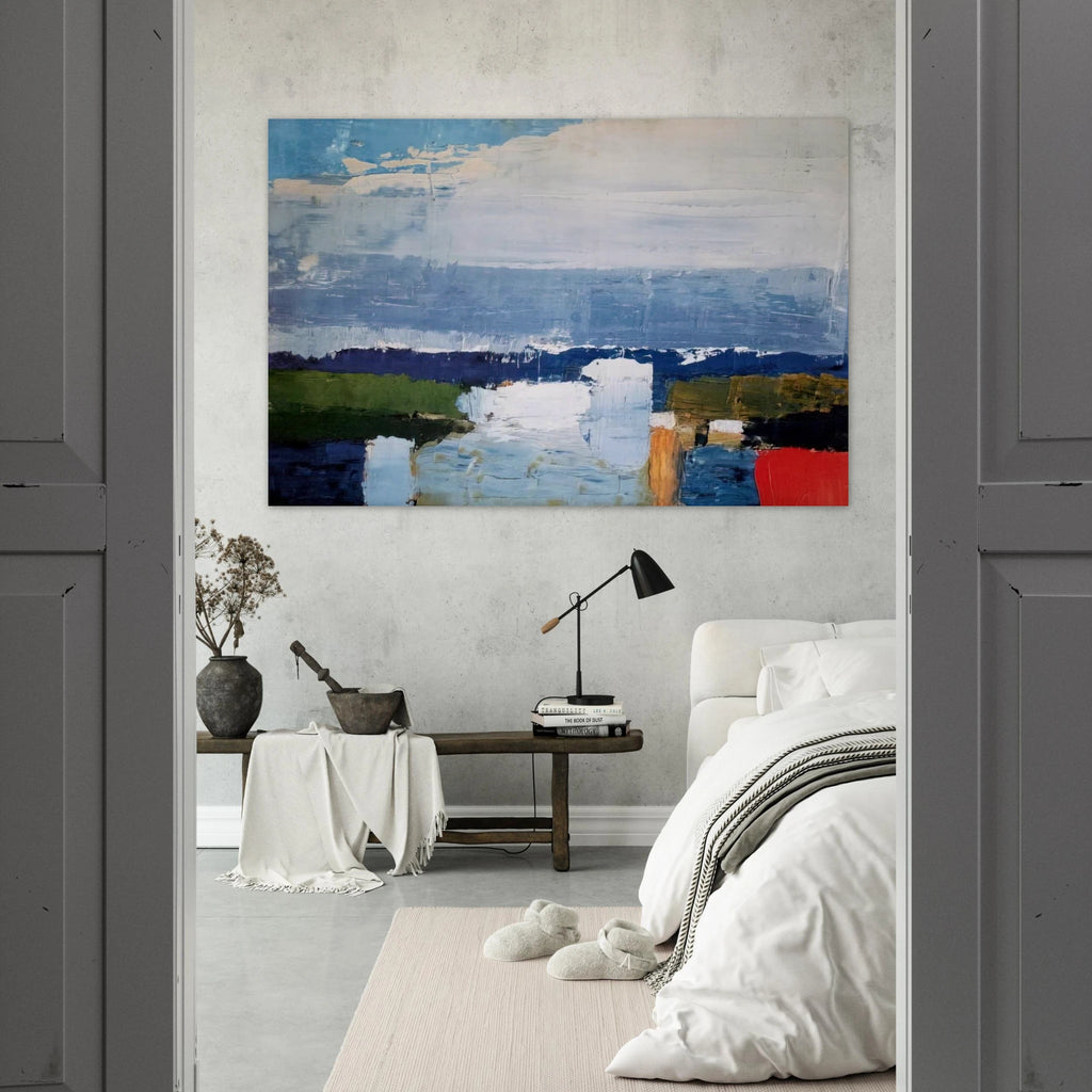 Paysage du midi - Art Informel Poster | Nicolas de Stael Poster | Nicolas De Stael Shop