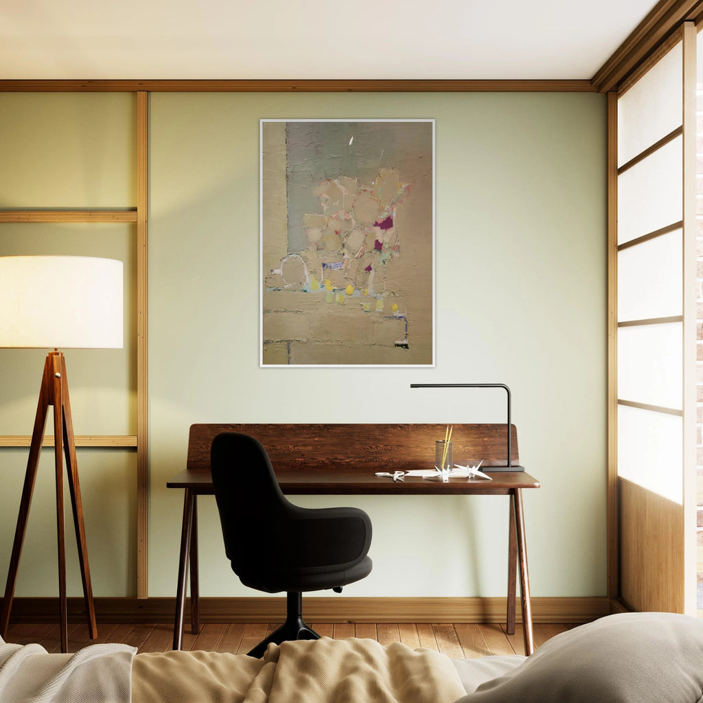Flowers - 1953 Framed Poster | Nicolas de Stael Framed Prints Wall Art | Nicolas De Stael Shop