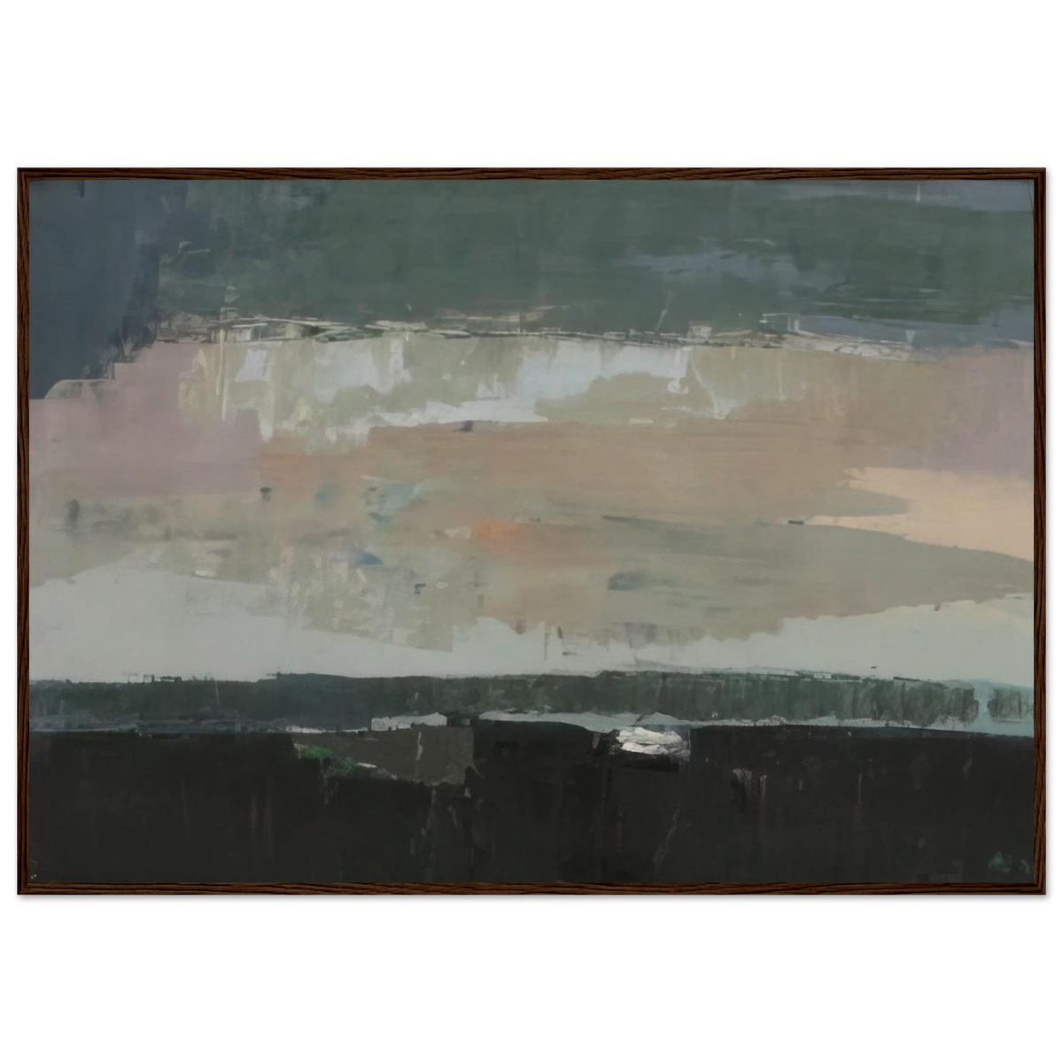 Gentilly - 1952 Framed Poster | Nicolas de Stael Framed Prints Wall Art | Nicolas De Stael Shop