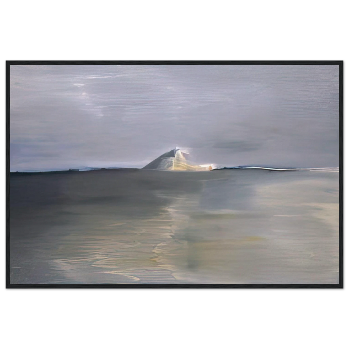 Marine au cap - Lyrical Abstraction Framed Poster | Nicolas de Stael Framed Prints Wall Art | Nicolas De Stael Shop