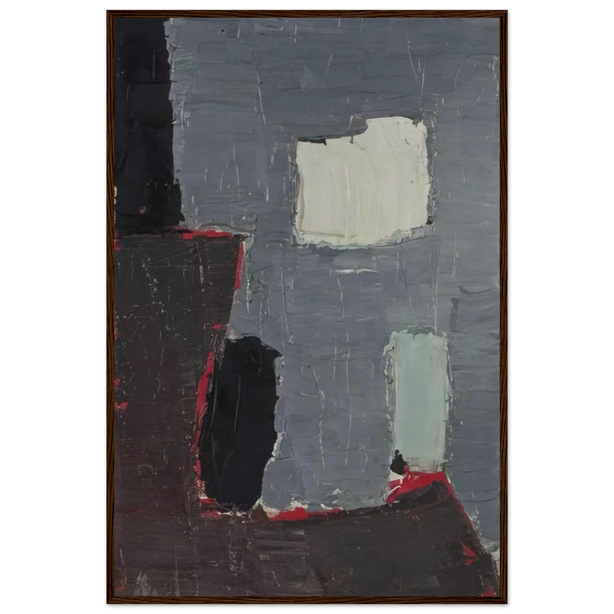 Composition - 1950 Framed Poster | Nicolas de Stael Framed Prints Wall Art | Nicolas De Stael Shop