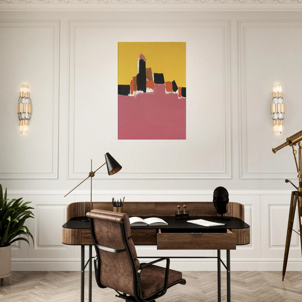 Syracuse - Lyrical Abstraction Canvas | Nicolas de Stael Canvas | Nicolas De Stael Shop