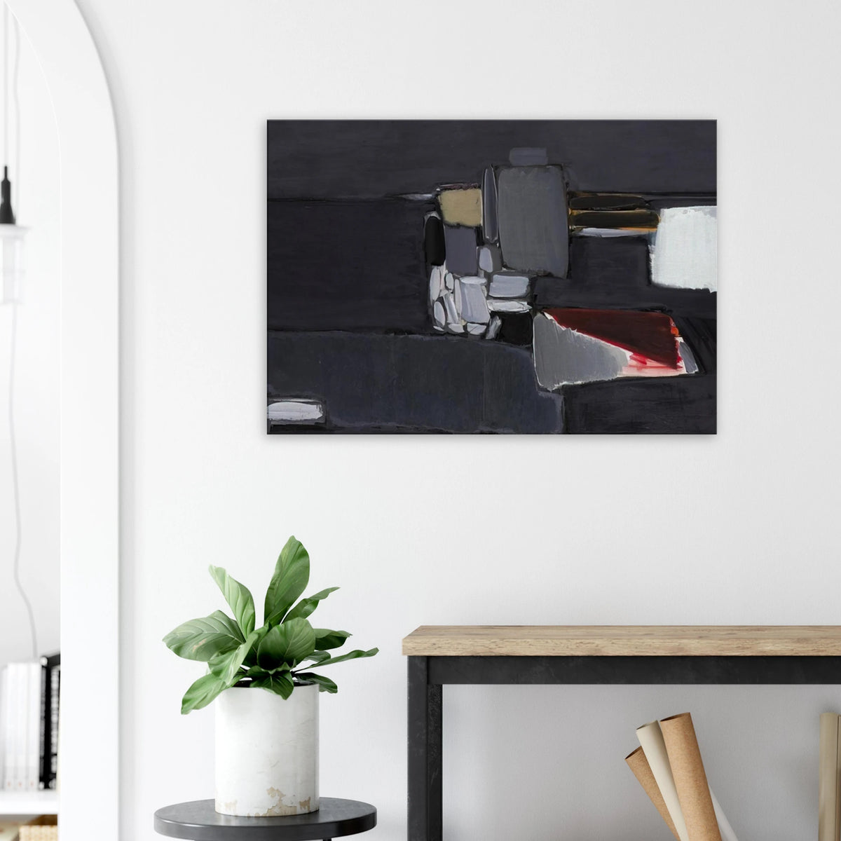 Nature morte en gris - 1955 Canvas | Nicolas de Stael Canvas | Nicolas De Stael Shop