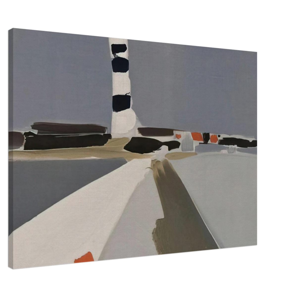 Le Phare - 1952 Canvas | Nicolas de Stael Canvas | Nicolas De Stael Shop