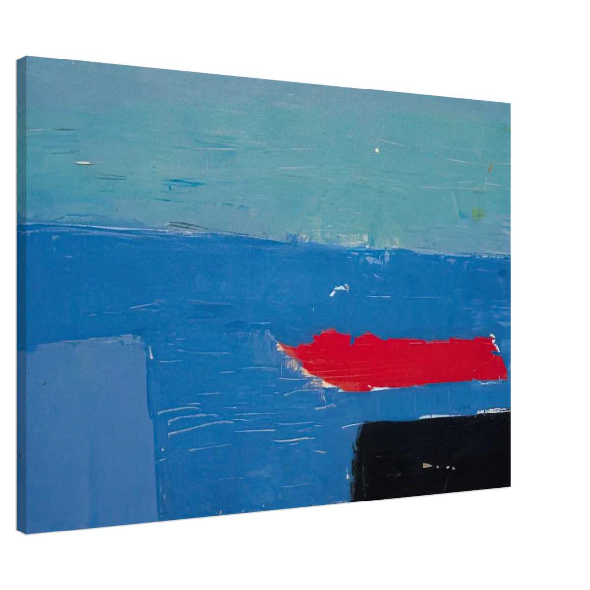 Bâteau - Lyrical Abstraction Canvas | Nicolas de Stael Canvas | Nicolas De Stael Shop
