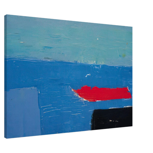 Bâteau - Lyrical Abstraction Canvas | Nicolas de Stael Canvas | Nicolas De Stael Shop