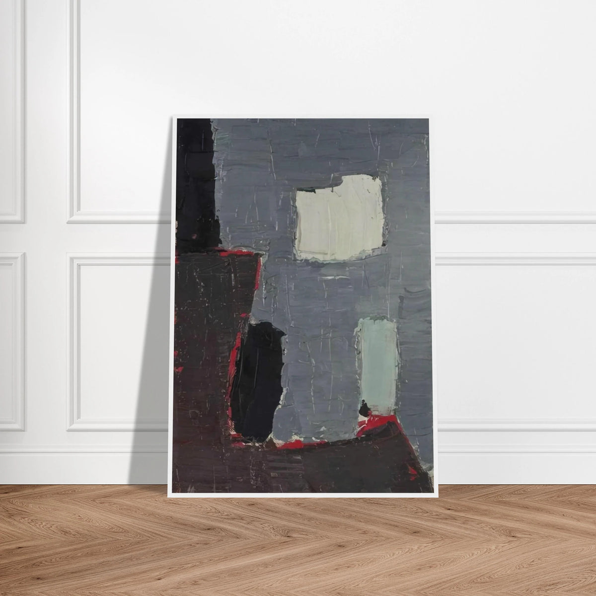 Composition - 1950 Framed Poster | Nicolas de Stael Framed Prints Wall Art | Nicolas De Stael Shop