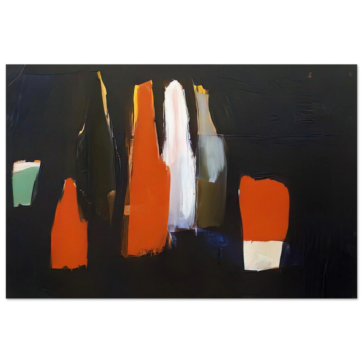 Bouteilles - Art Informel Poster | Nicolas de Stael Poster | Nicolas De Stael Shop