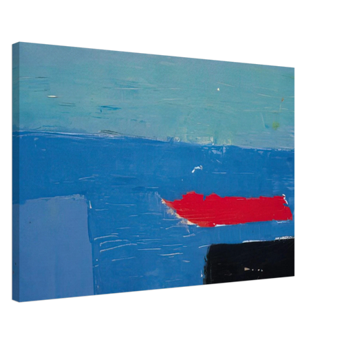 Bâteau - Lyrical Abstraction Canvas | Nicolas de Stael Canvas | Nicolas De Stael Shop