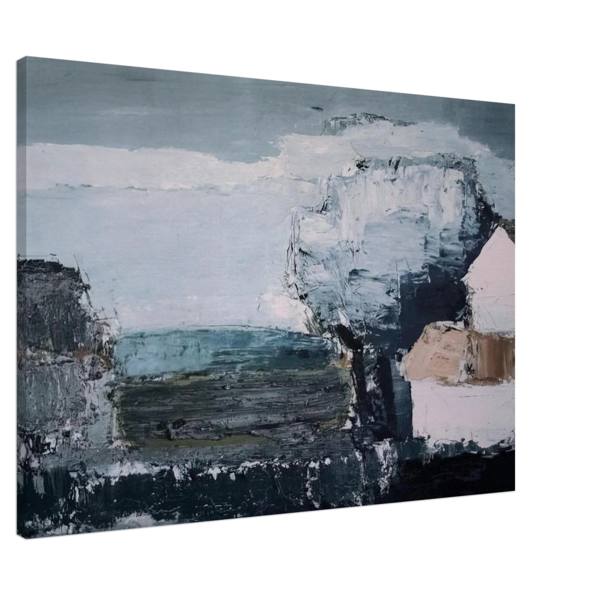 Paysage méditerranéen - 1953 Canvas | Nicolas de Stael Canvas | Nicolas De Stael Shop