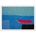 Bâteau - Lyrical Abstraction Framed Poster | Nicolas de Stael Framed Prints Wall Art | Nicolas De Stael Shop