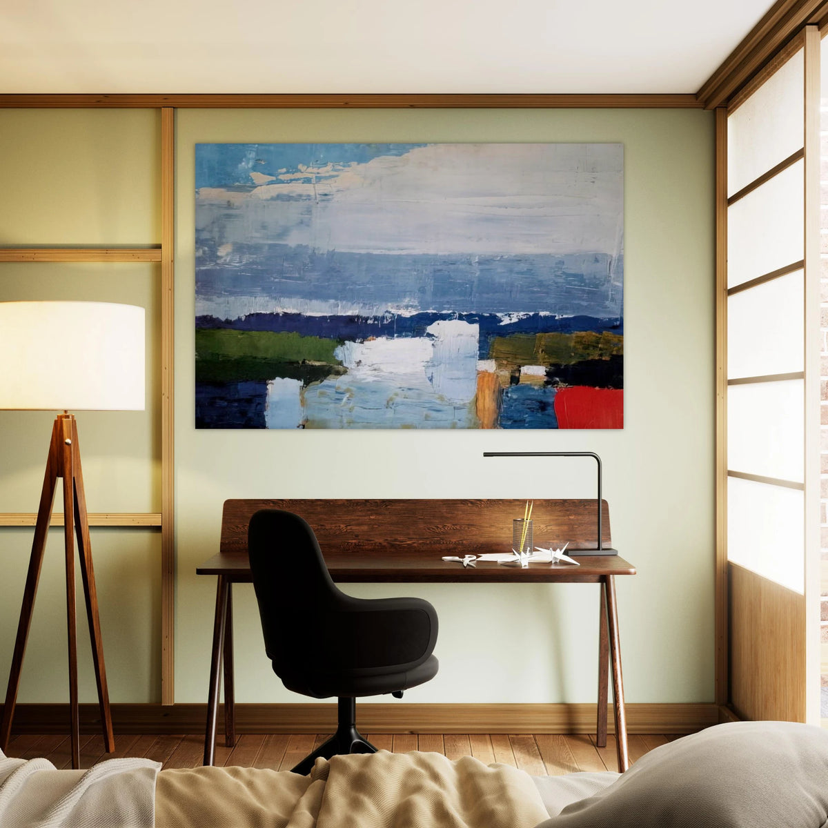Paysage du midi - Art Informel Poster | Nicolas de Stael Poster | Nicolas De Stael Shop