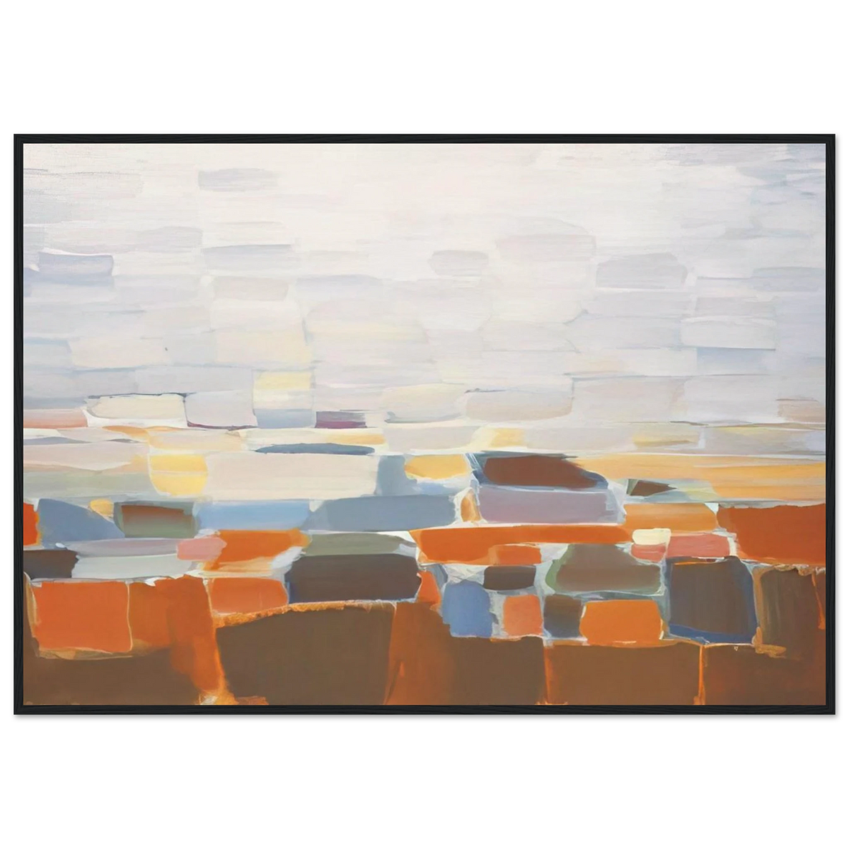Ciel - Art Informel Framed Poster | Nicolas de Stael Framed Prints Wall Art | Nicolas De Stael Shop