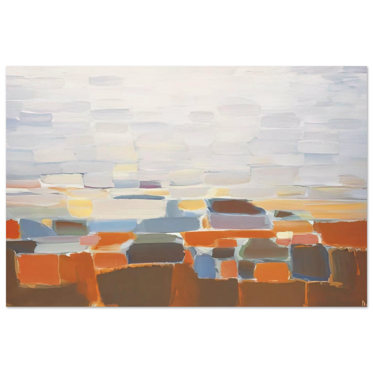 Ciel - Art Informel Poster | Nicolas de Stael Poster | Nicolas De Stael Shop