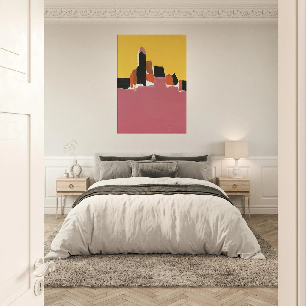 Syracuse - Lyrical Abstraction Canvas | Nicolas de Stael Canvas | Nicolas De Stael Shop