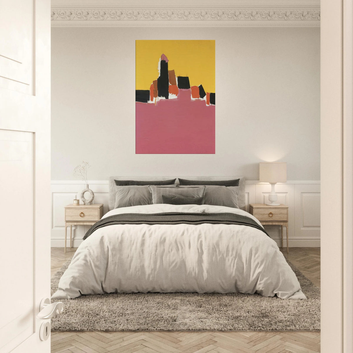 Syracuse - Lyrical Abstraction Canvas | Nicolas de Stael Canvas | Nicolas De Stael Shop