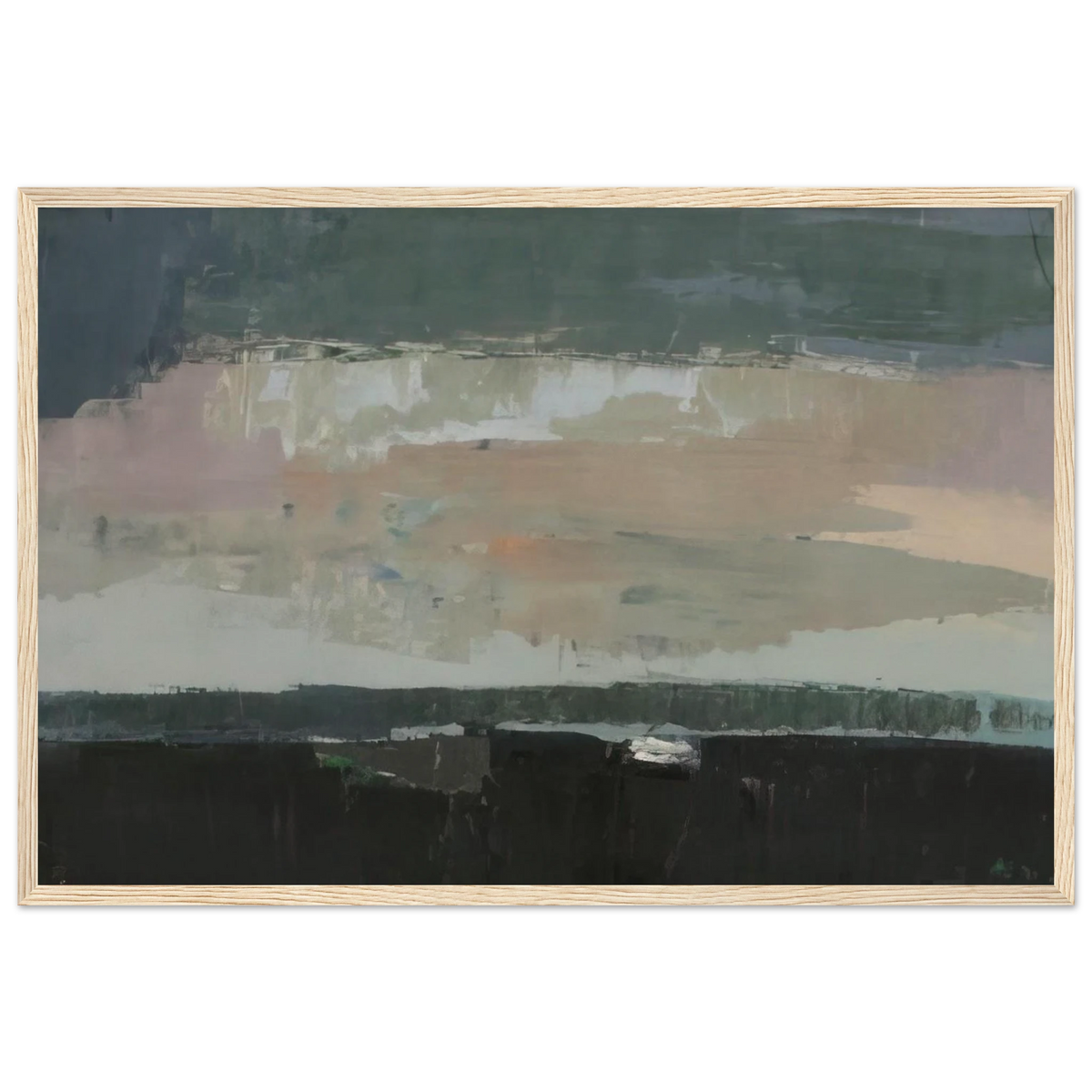 Gentilly - 1952 Framed Poster | Nicolas de Stael Framed Prints Wall Art | Nicolas De Stael Shop