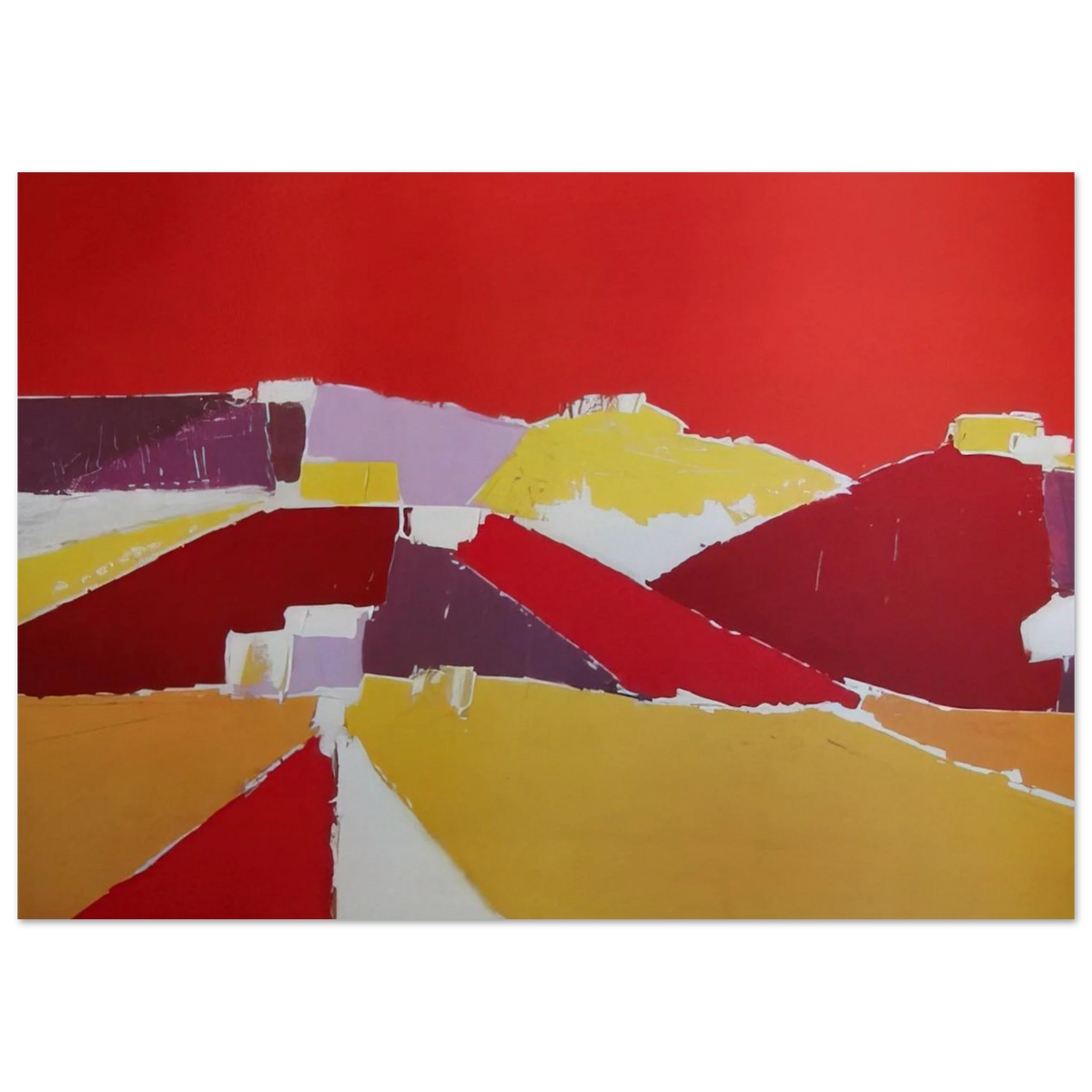 Agrigente - 1953 Poster | Nicolas de Stael Poster | Nicolas De Stael Shop