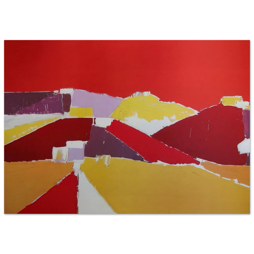 Agrigente - 1953 Poster | Nicolas de Stael Poster | Nicolas De Stael Shop