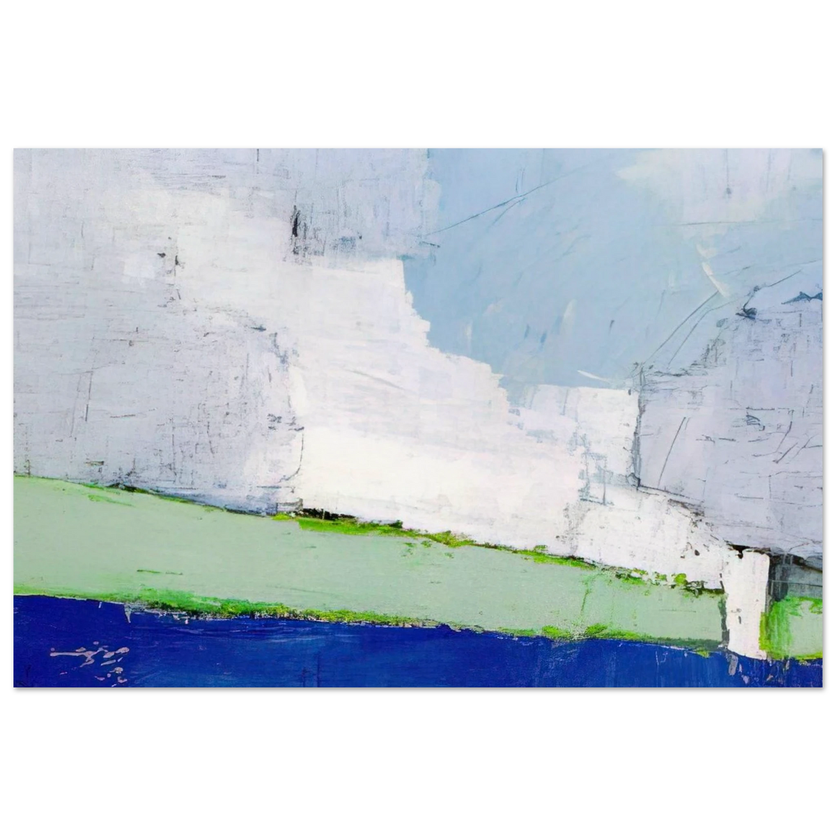 Paysage de Vaucluse No. 3 - 1953 Poster | Nicolas de Stael Poster | Nicolas De Stael Shop