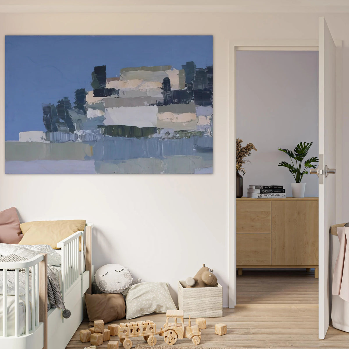 Ménerbes - Art Informel Poster | Nicolas de Stael Poster | Nicolas De Stael Shop