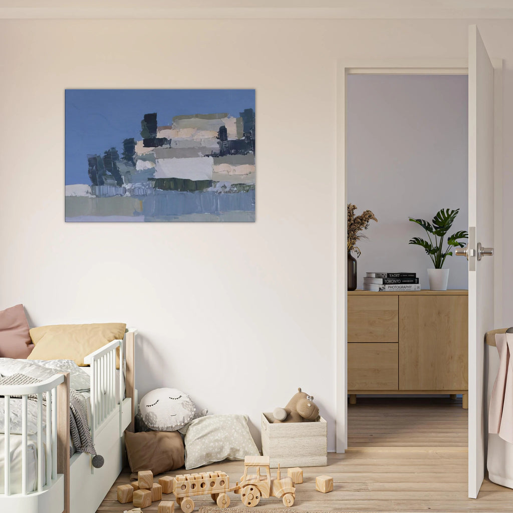 Ménerbes - Art Informel Canvas | Nicolas de Stael Canvas | Nicolas De Stael Shop