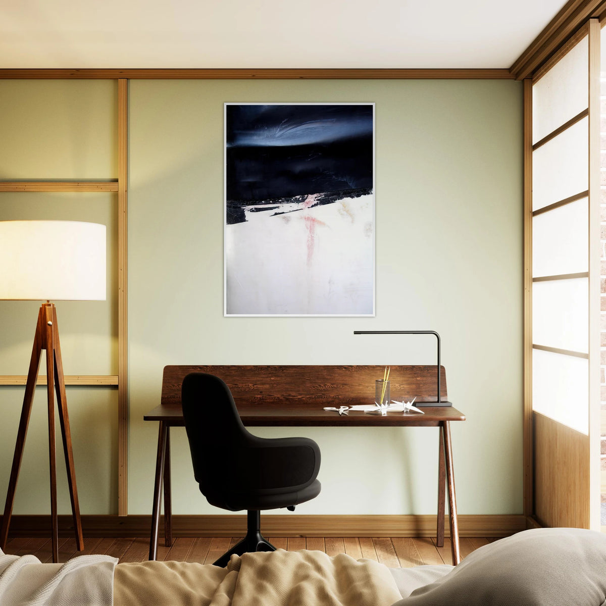 Orage - Art Informel Framed Poster | Nicolas de Stael Framed Prints Wall Art | Nicolas De Stael Shop