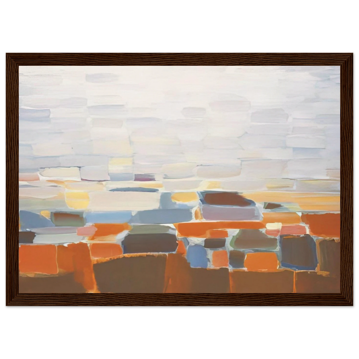 Ciel - Art Informel Framed Poster | Nicolas de Stael Framed Prints Wall Art | Nicolas De Stael Shop